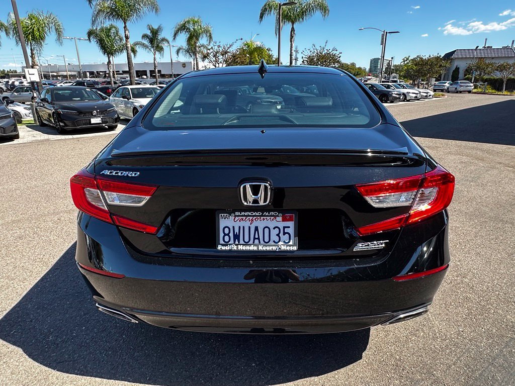 Used 2021 Black Honda Sport Special Edition image 6