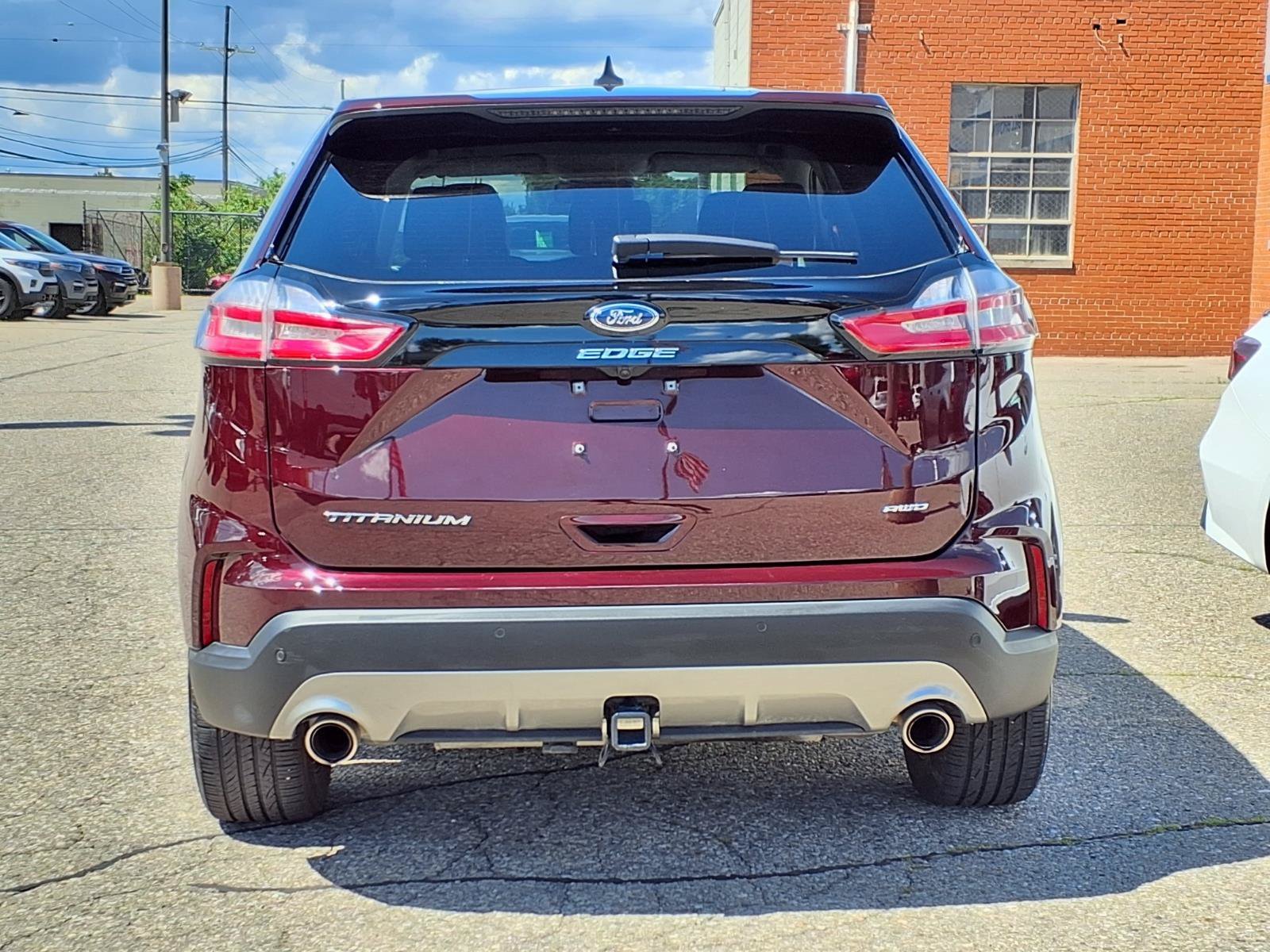 Certified Used 2024 Burgundy Velvet Metallic Tinted Clearcoat Ford Titanium image 23