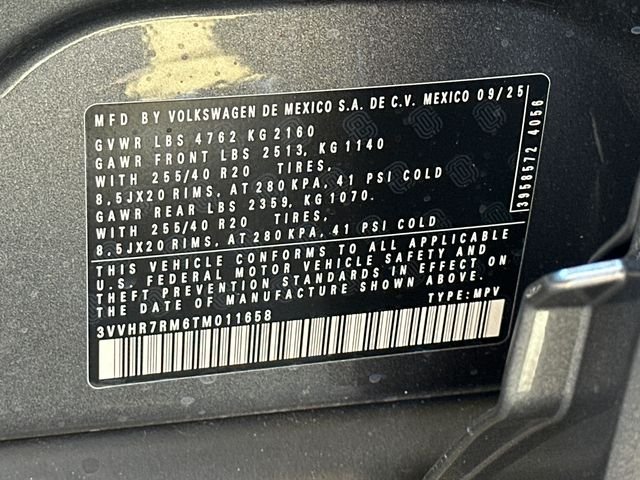 New 2026 Gray Volkswagen 2.0T SE R-Line Black image 34