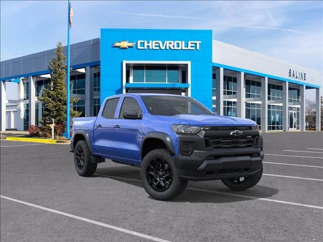 New 2026 Reef Blue Metallic Chevrolet Trail Boss image 1