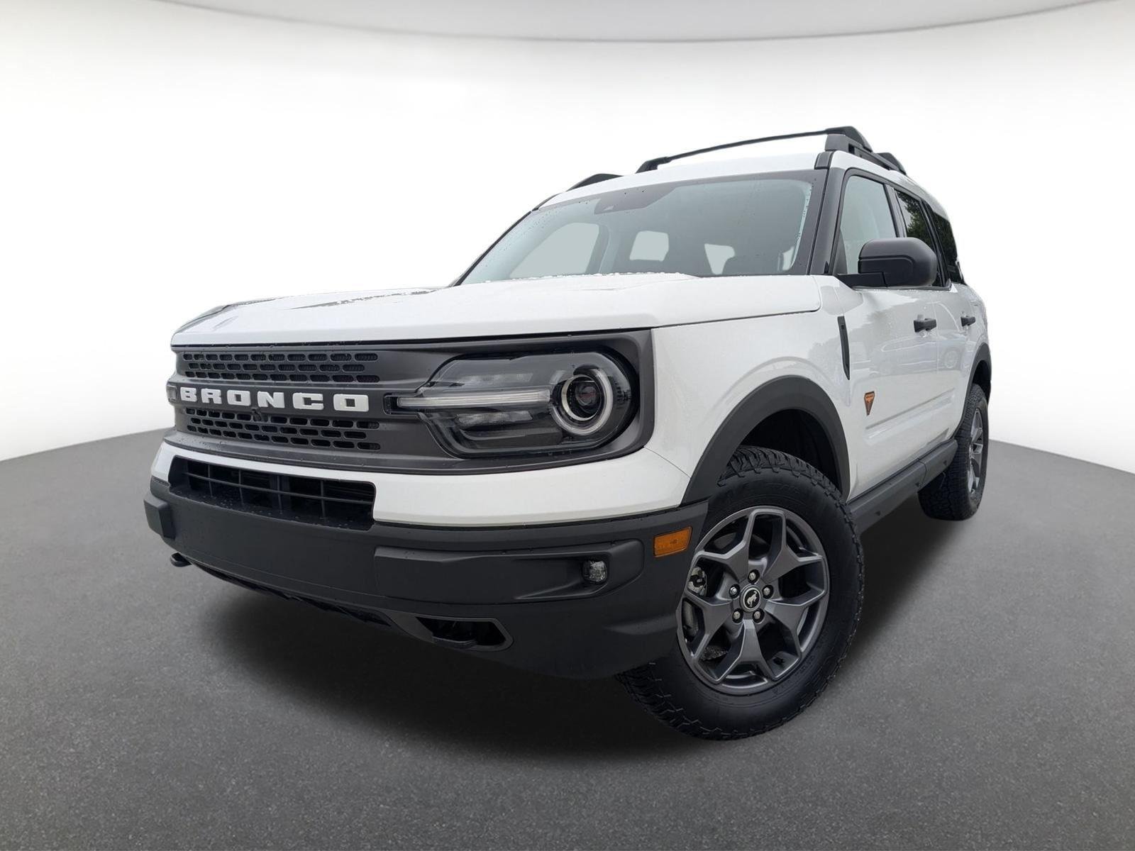 Used 2023 Oxford White Ford Badlands image 1