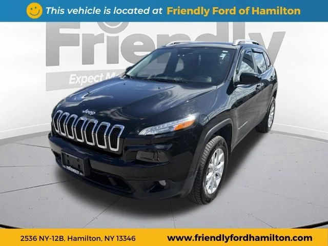Used 2018 Diamond Black Jeep Latitude Plus image 1