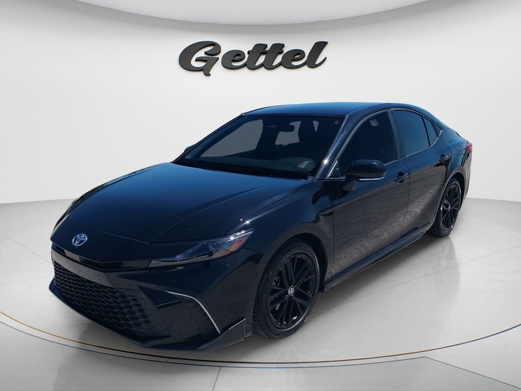 Used 2025 Black Toyota SE image 1