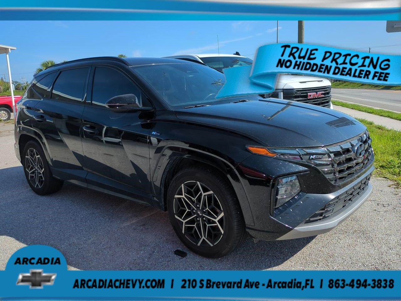 Used 2022 Phantom Black Hyundai N Line image 2