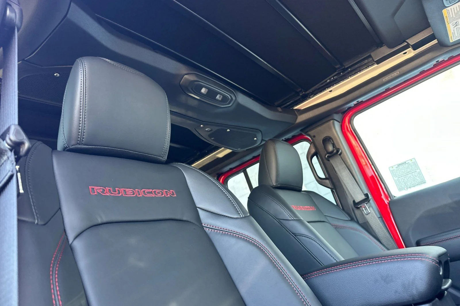New 2026 Firecracker Red Clear-Coat Exterior Paint Jeep Rubicon X image 13