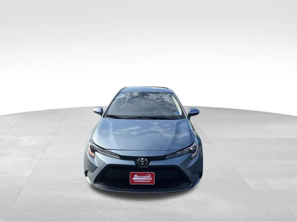 Used 2021 Blue Toyota LE image 29
