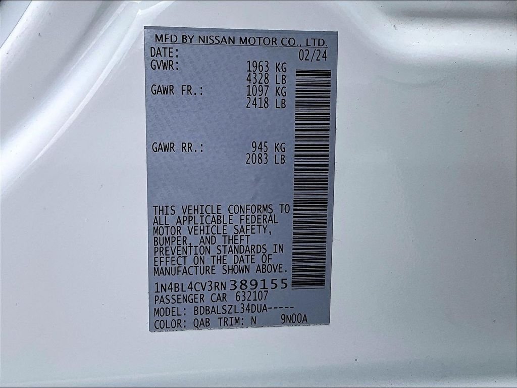Used 2024 White Nissan 2.5 SR image 35