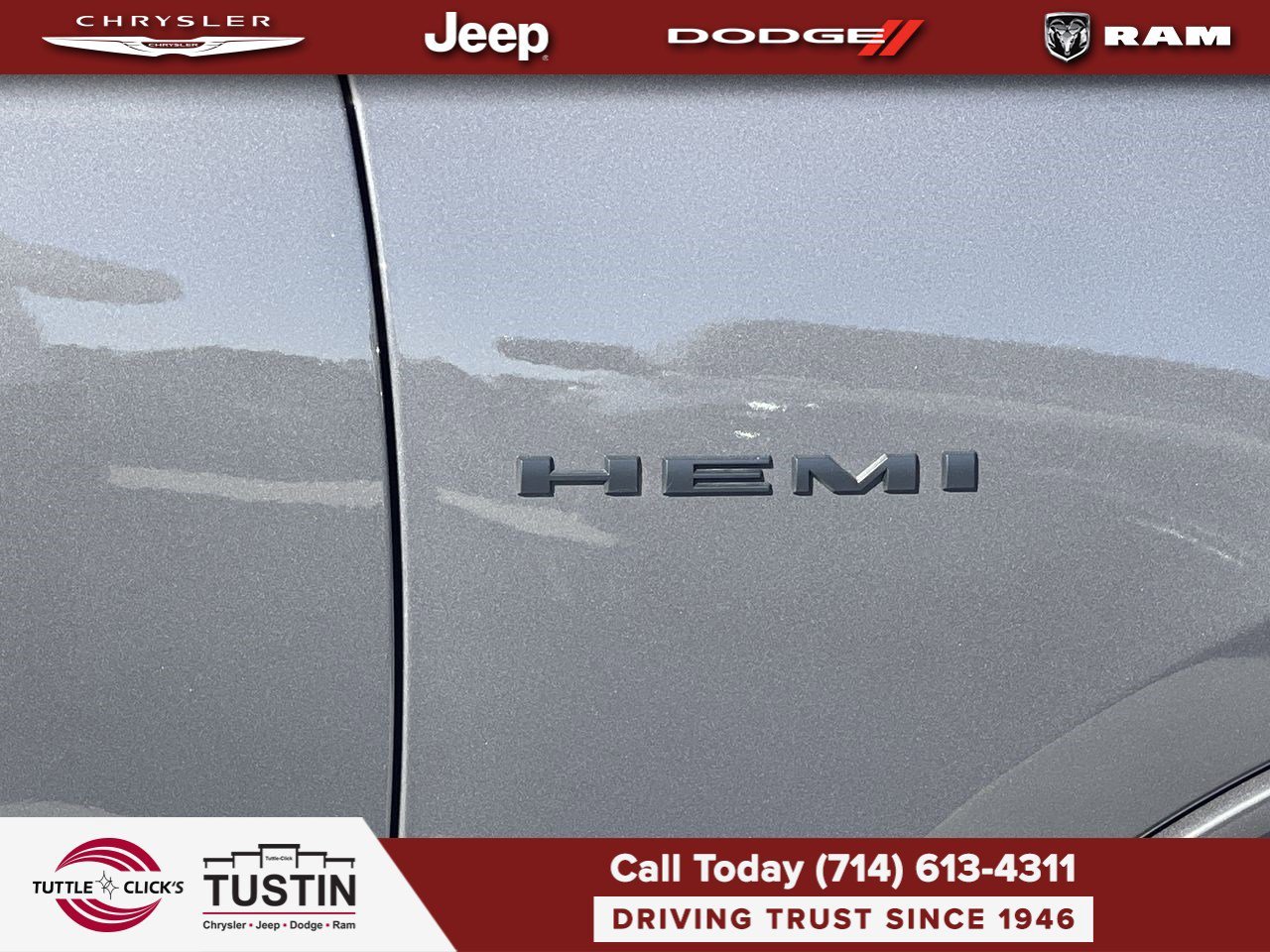 New 2026 Vapor Gray Dodge GT Premium HEMI V8 image 8