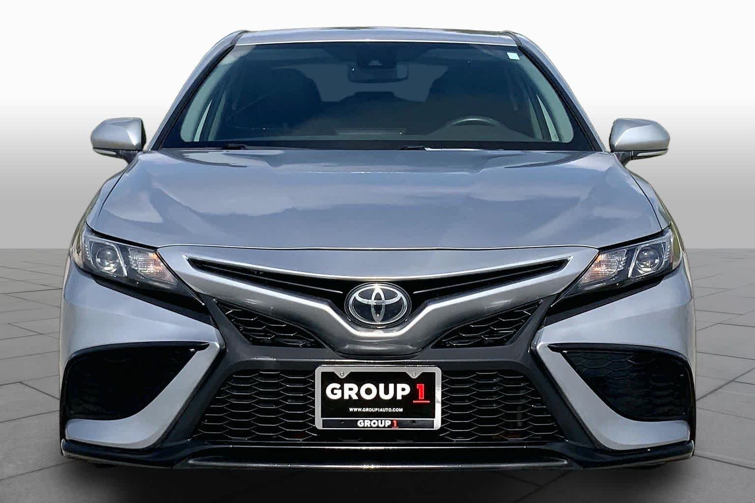 Used 2023 Celestial Silver Metallic Toyota SE image 4