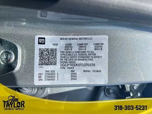 New 2026 Sterling Gray Metallic Chevrolet Trail Boss image 34