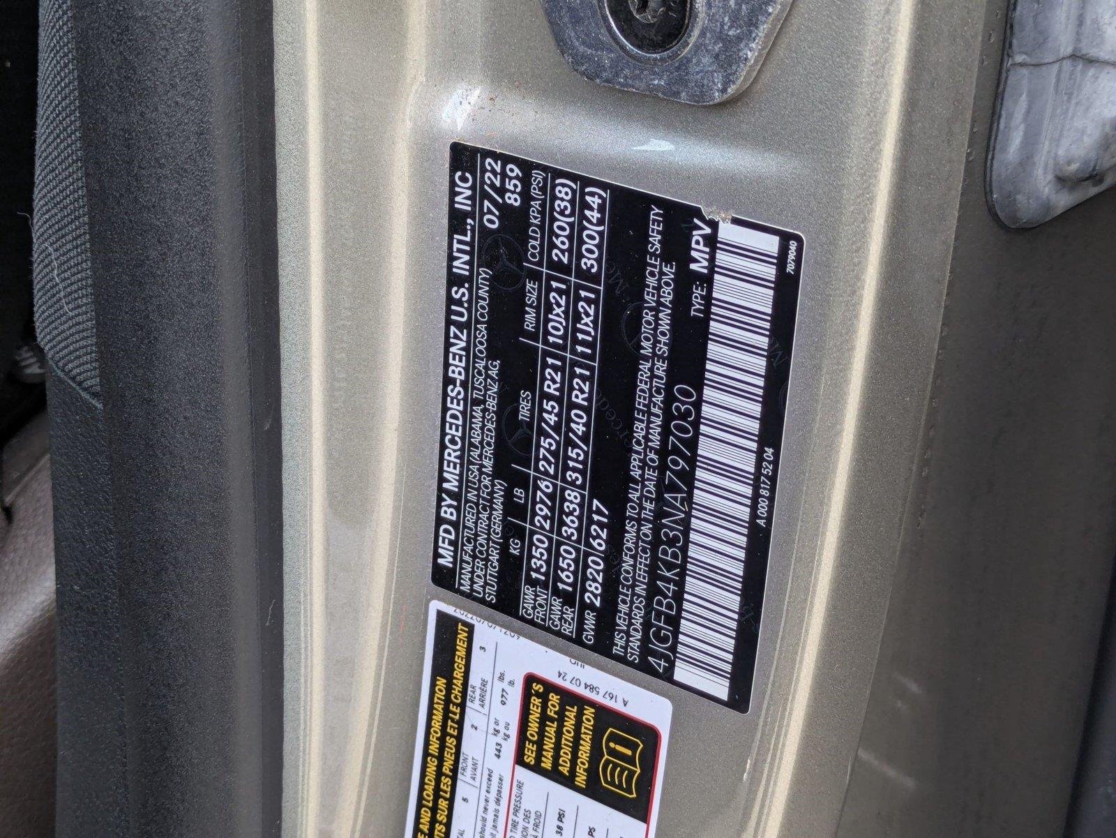 Used 2022 Mojave Silver Metallic Mercedes-Benz GLE 350 image 35
