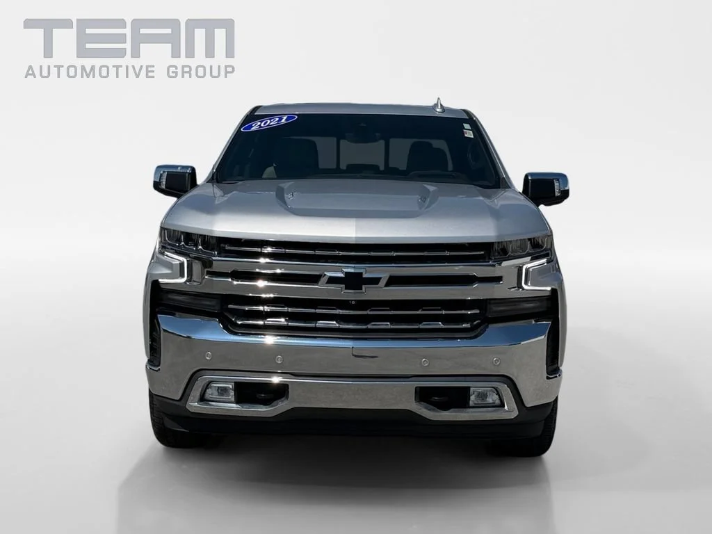 Used 2021 SILVER ICE METALLIC Chevrolet LTZ image 2
