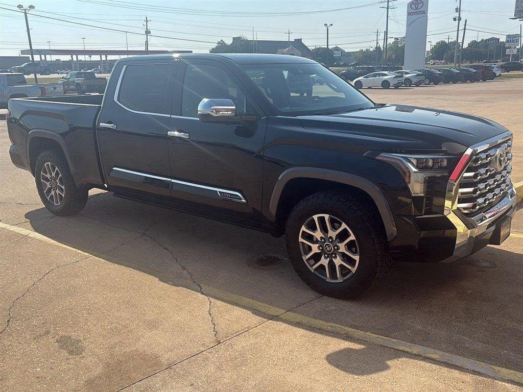 Used 2024 Midnight Black Metallic TOYOTA 1794 EDITION CREWMAX 6.5
