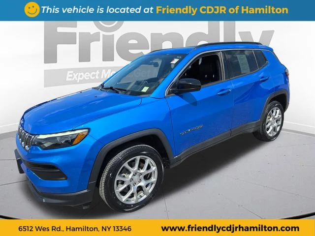 Used 2023 Blue Jeep Latitude Lux image 1