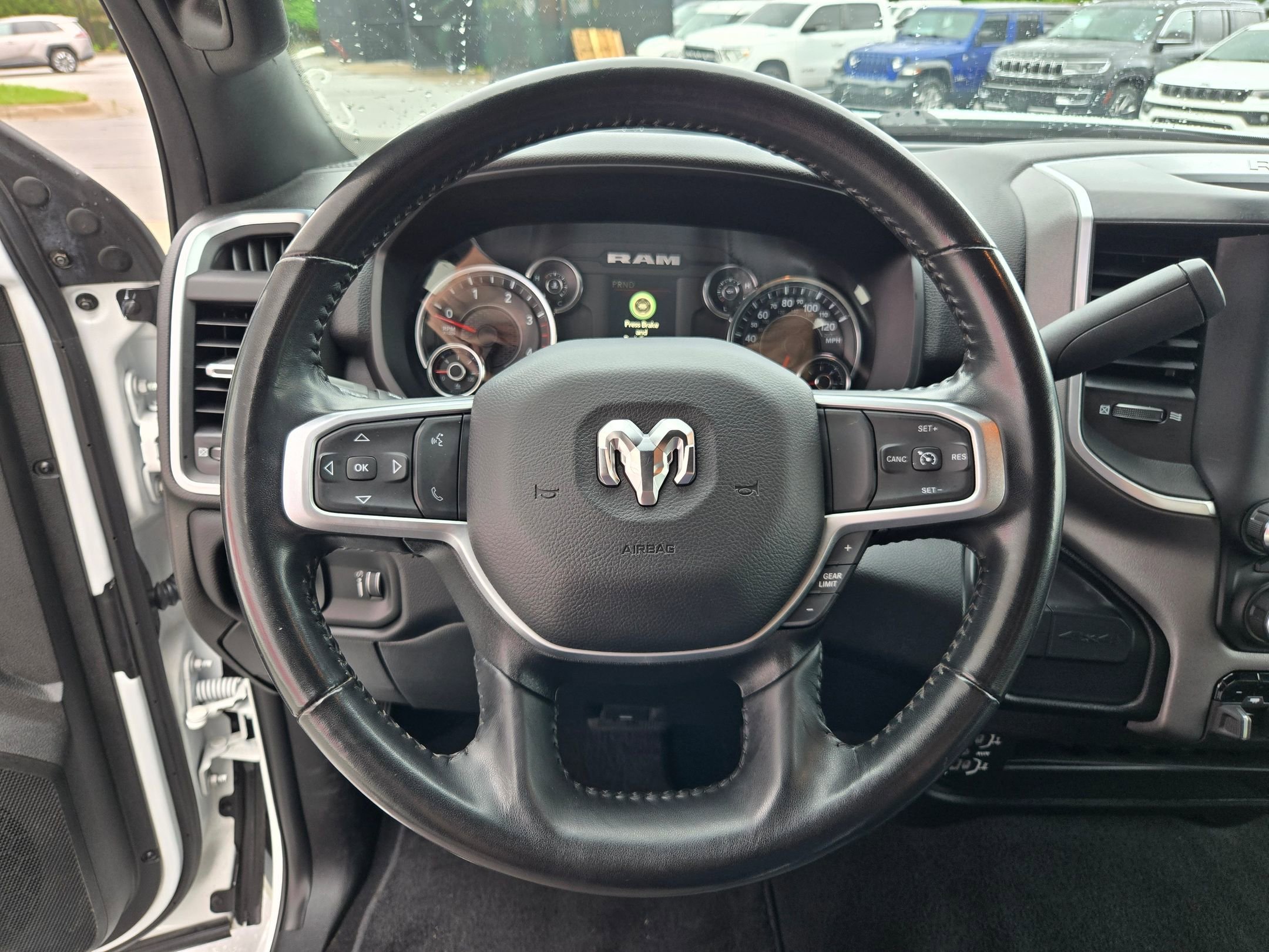 Used 2024 Bright White Clearcoat RAM Big Horn image 25