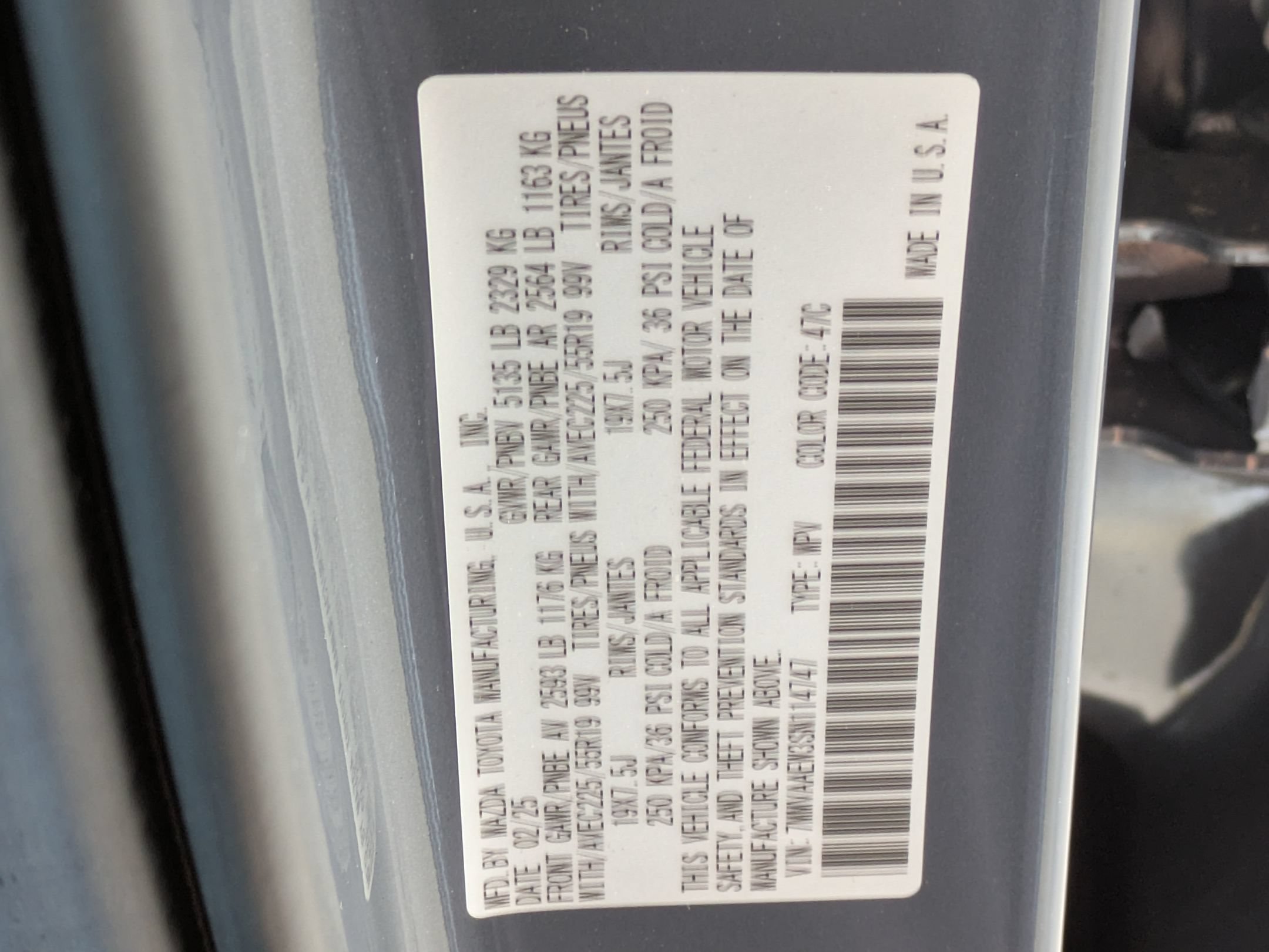 New 2025 Polymetal Gray Metallic Mazda Premium Plus AWD image 29