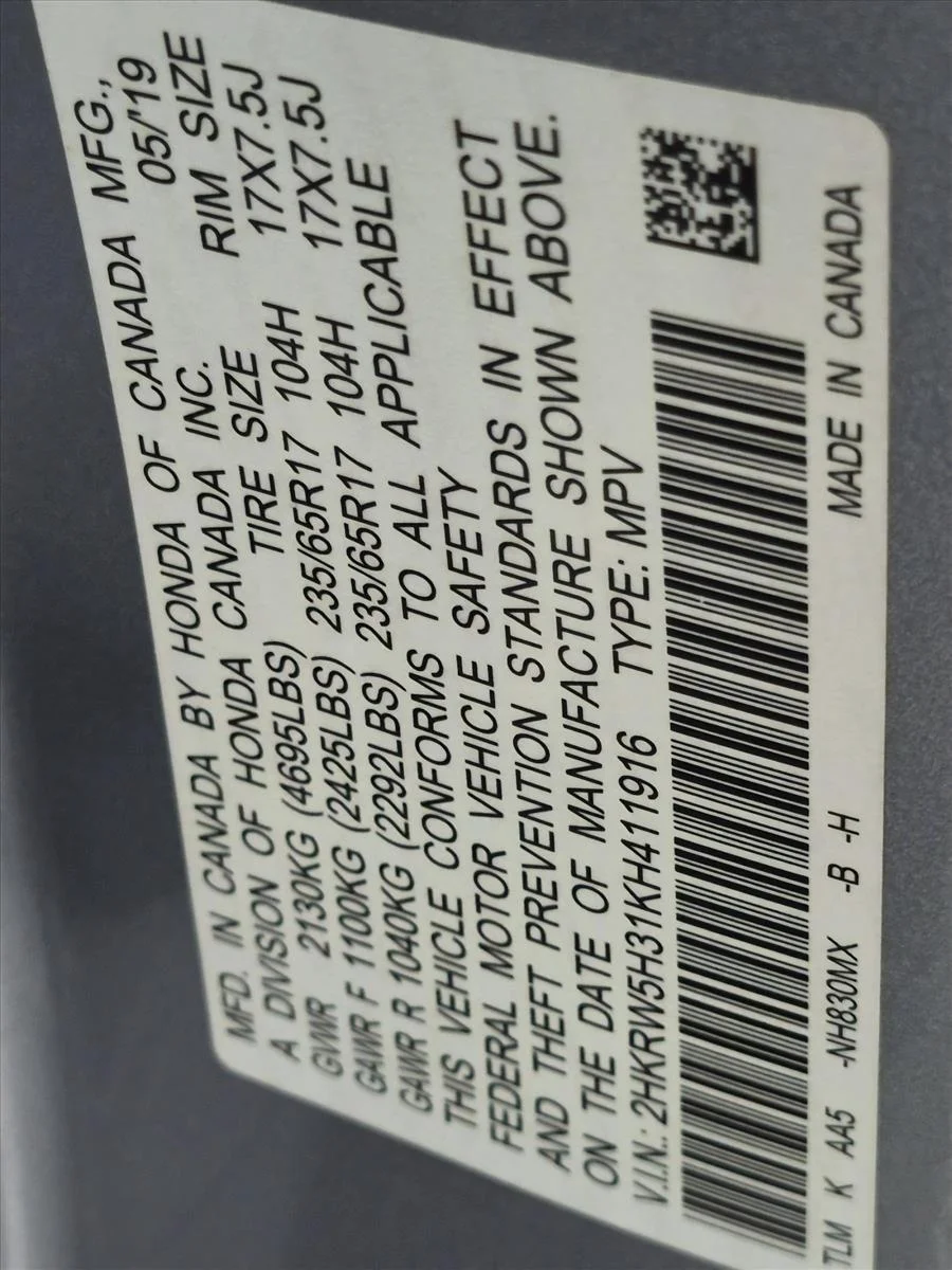 Used 2019 Lunar Silver Metallic Honda LX image 23