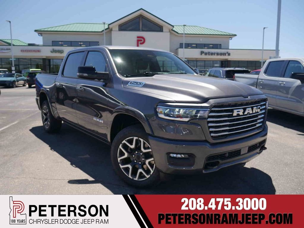 New 2026 Granite Crystal Metallic Clear-Coat Exterior Paint RAM LARAMIE image 1