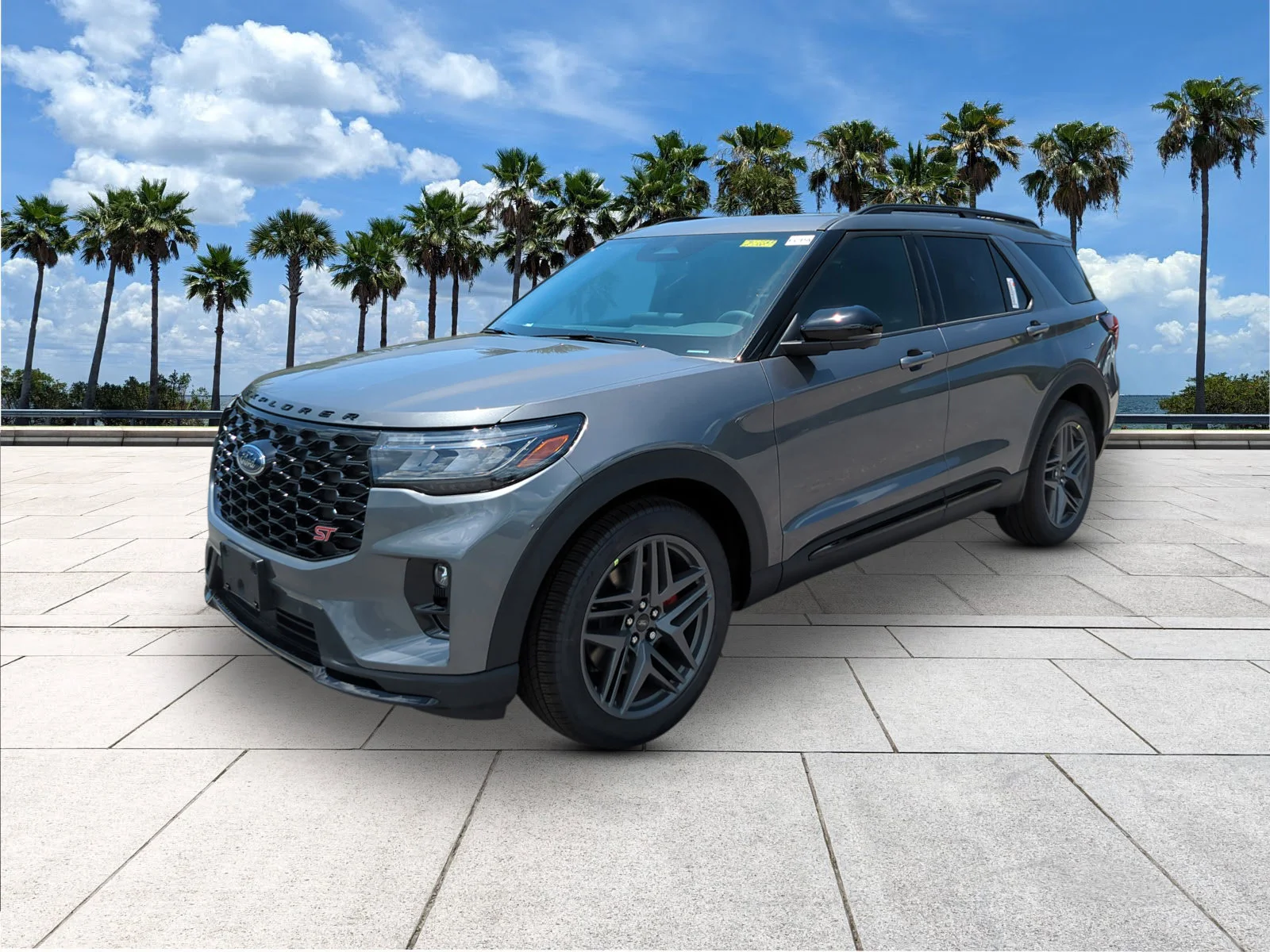 New 2026 Carbonized Gray Metallic Ford ST image 3