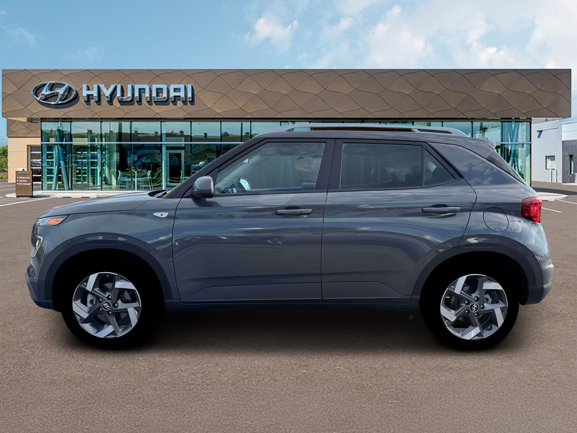 New 2026 Gray Hyundai SEL image 3