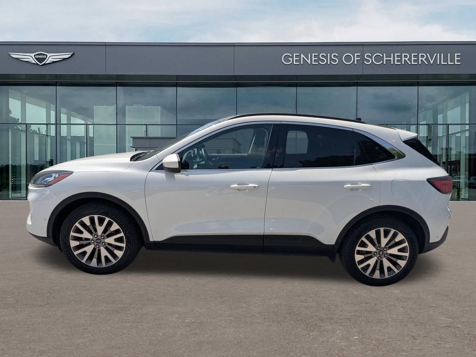 Used 2021 White Ford Titanium image 5
