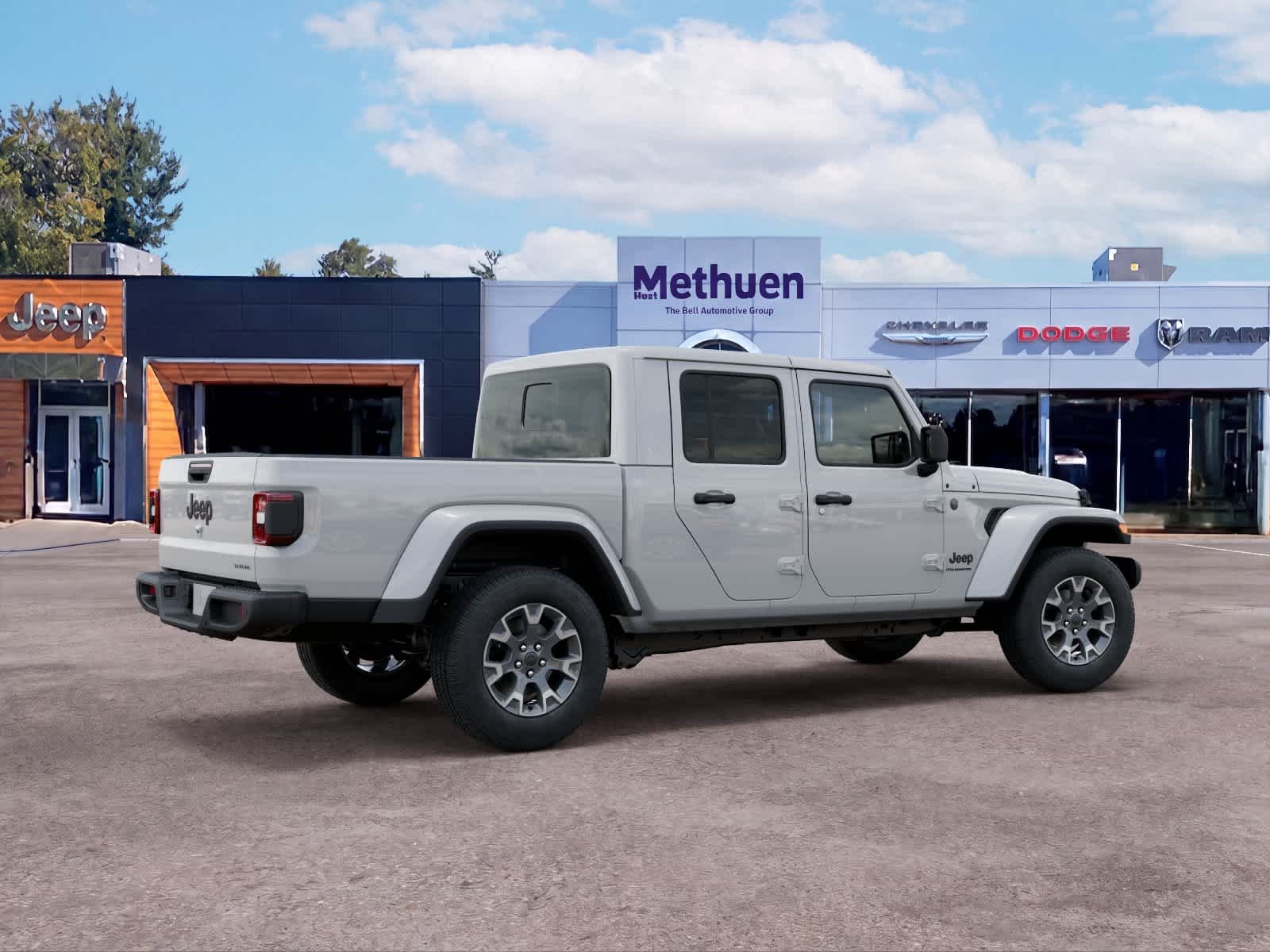 New 2026 Bright White Clearcoat Jeep Sahara image 4