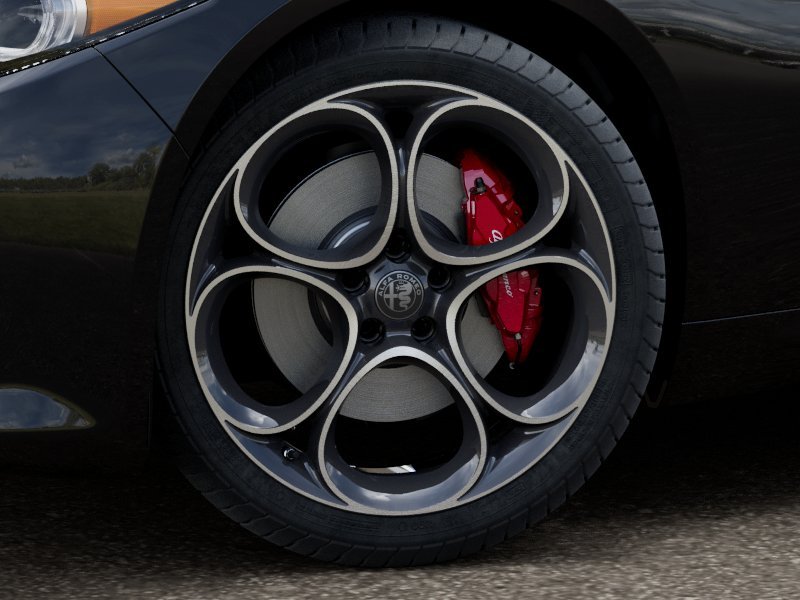 New 2026 Vulcano Black Metallic Exterior Paint Alfa Romeo Base image 4