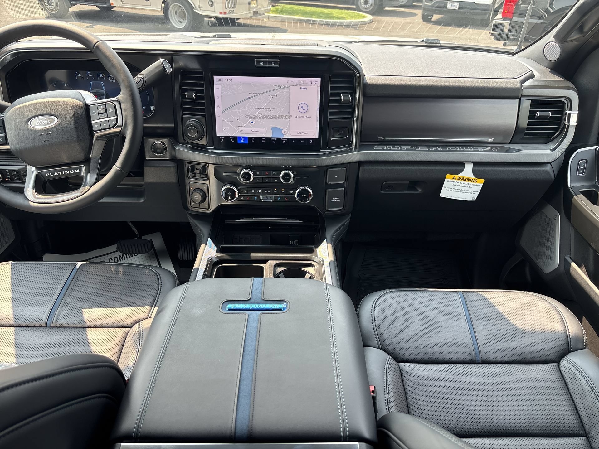New 2026 Star White Metallic Tri-Coat Ford F-350® Platinum® image 34