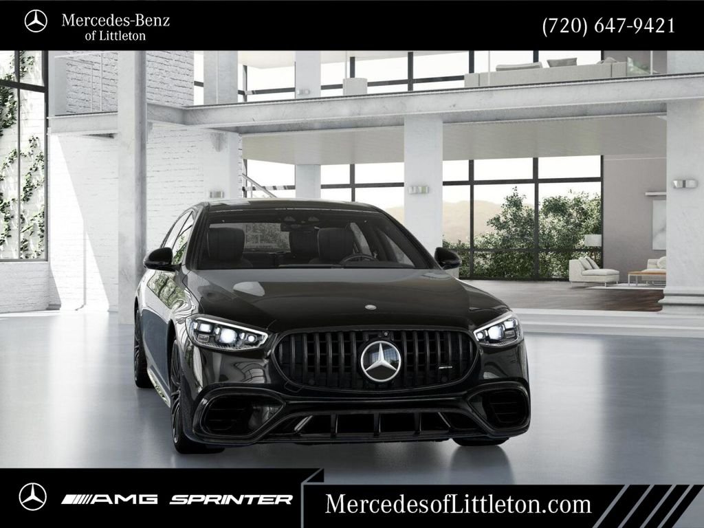 New 2026 Obsidian Black Metallic Mercedes-Benz S 63 E AMG® image 8