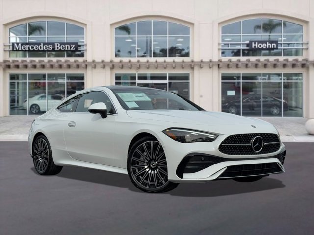 New 2026 MANUFAKTUR Moonlight White Metallic Mercedes-Benz CLE 450 image 1