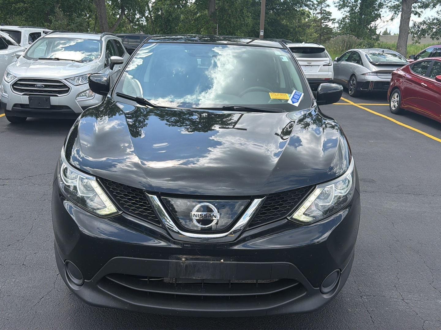 Used 2018 Magnetic Black Nissan S image 2