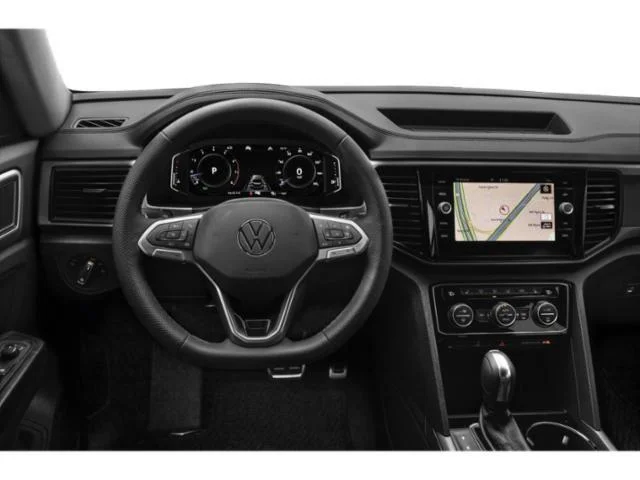 Used 2022 Deep Black Pearl Volkswagen 2.0T SEL R-Line image 22