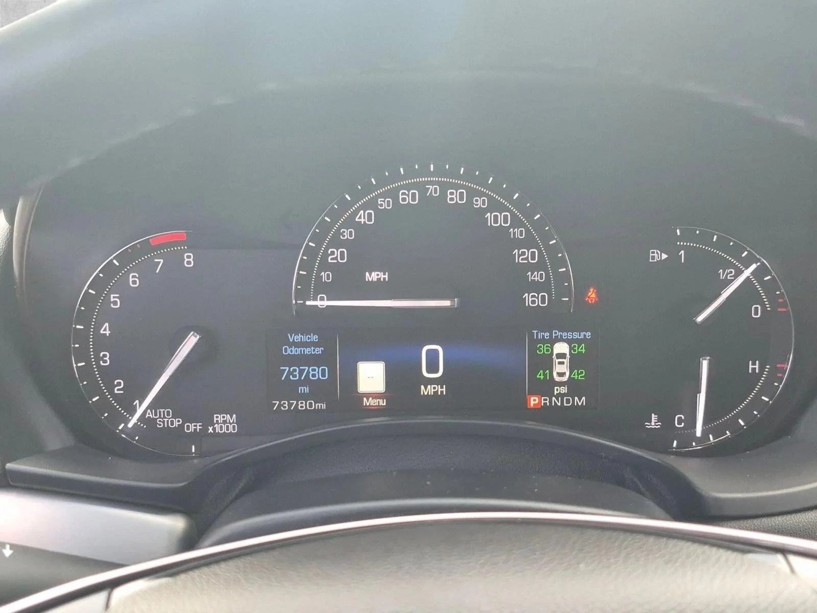 Used 2017 Stellar Black Metallic Cadillac Luxury RWD image 10