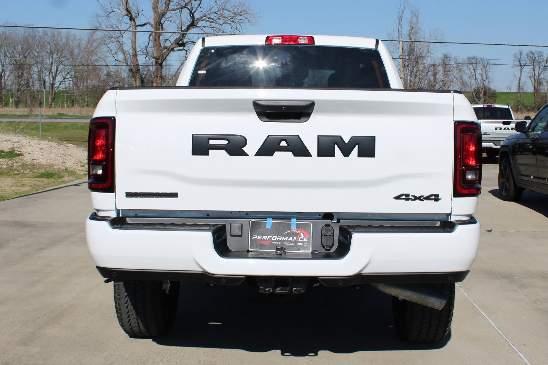 New 2026 Bright White Clear-Coat Exterior Paint RAM BIG HORN CREW CAB 4X4 image 32