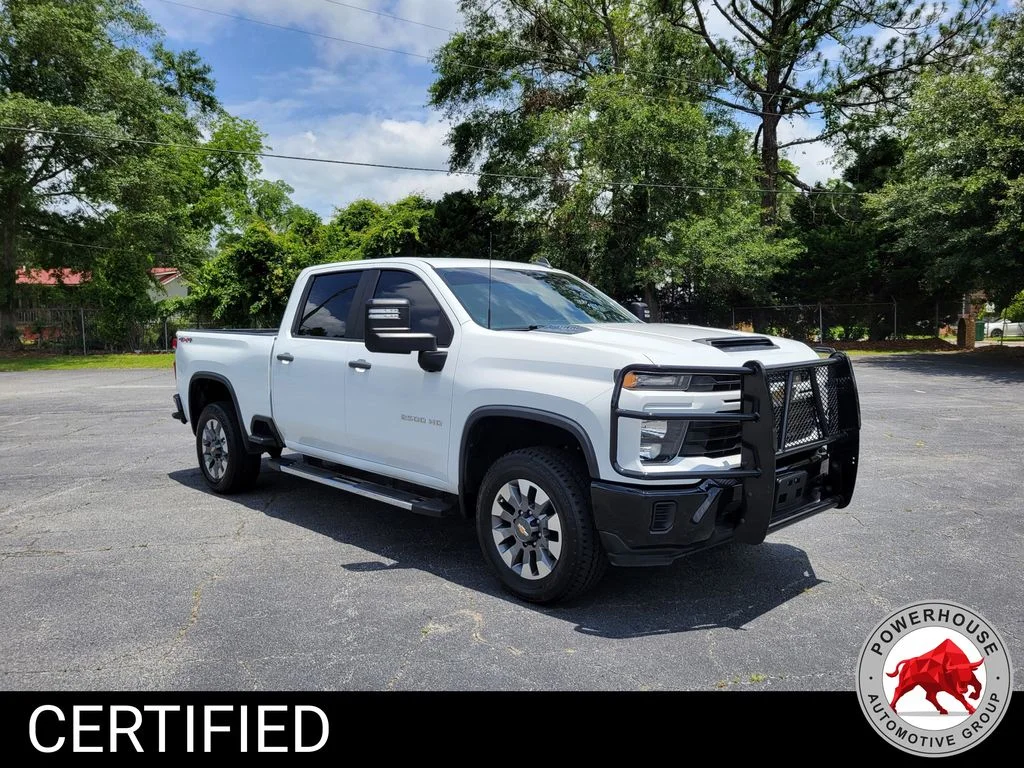 Certified Used 2024 White Chevrolet Custom image 8