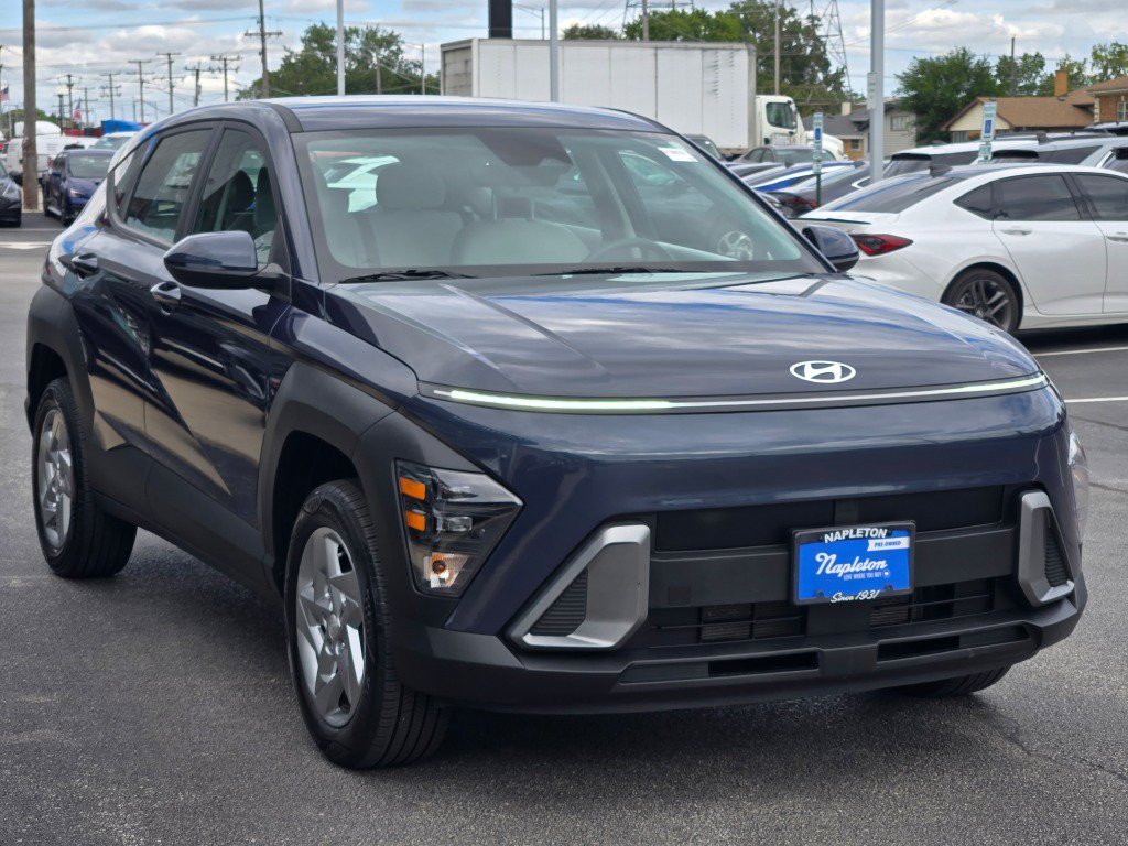 Certified Used 2024 Denim Blue Pearl Hyundai SE image 3
