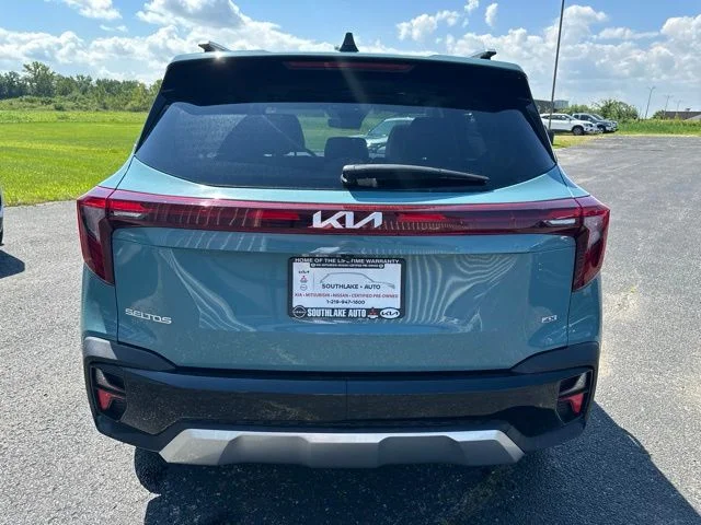 Certified Used 2024 Blue Kia EX image 4