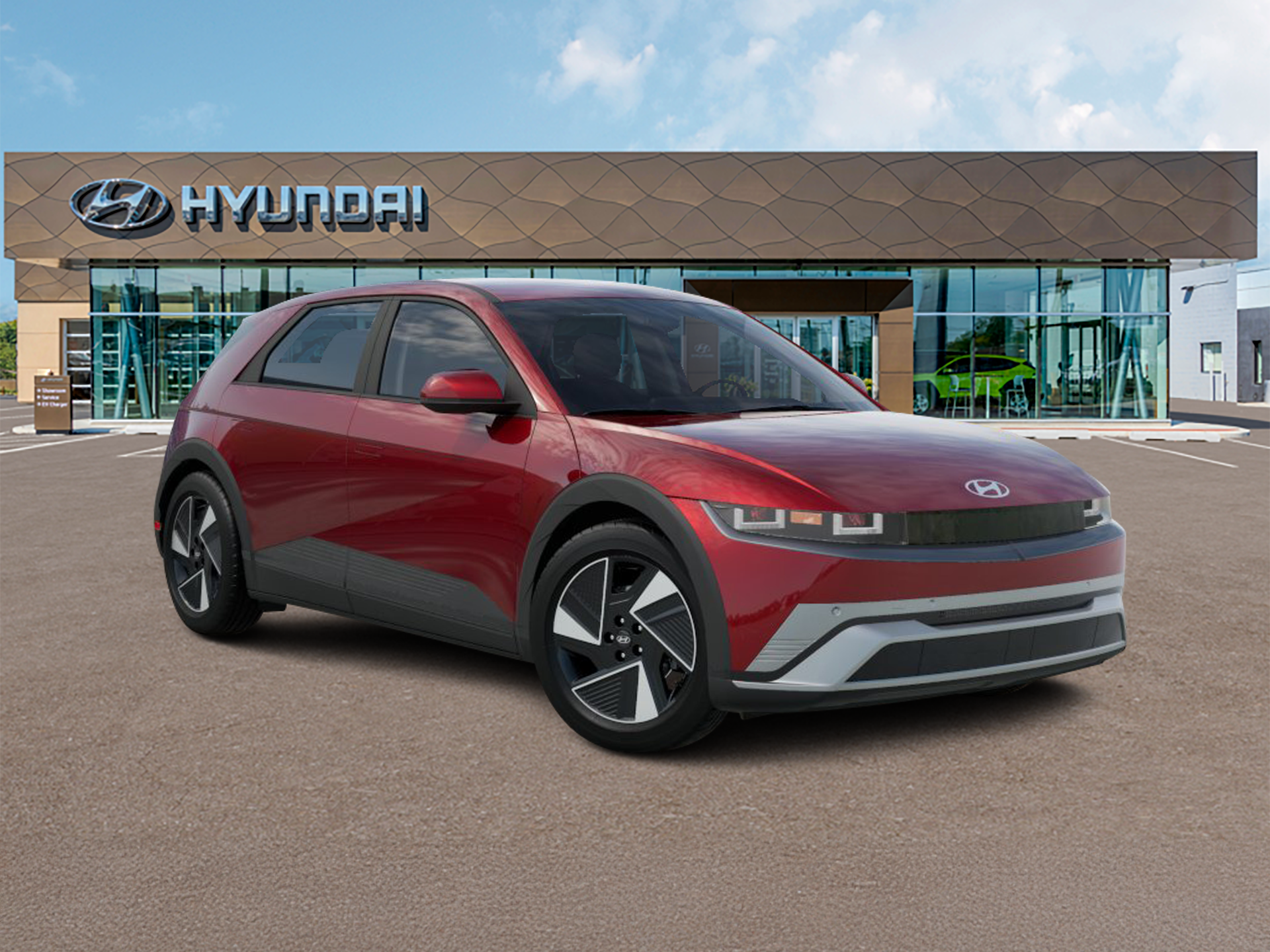 New 2026 Ultimate Red Hyundai SEL image 7