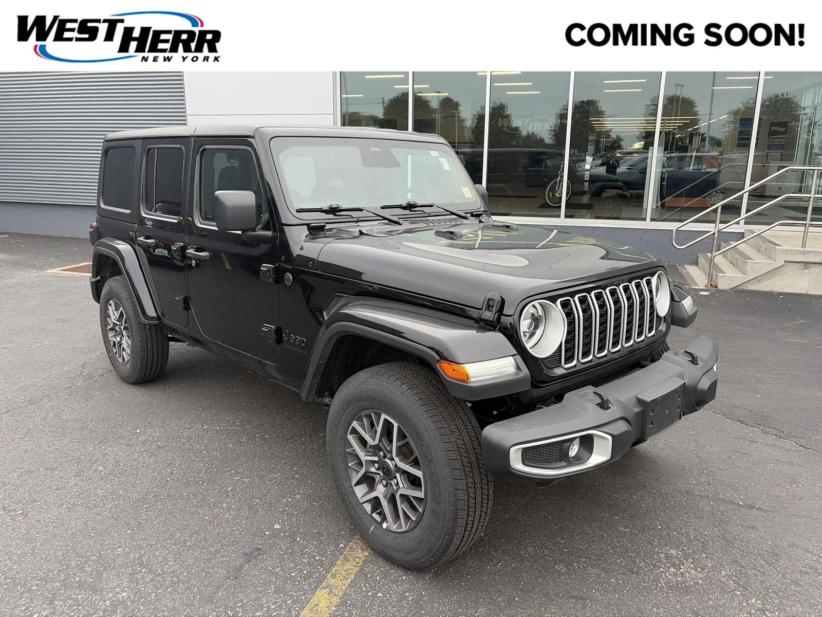 Used 2026 Black Jeep Sahara image 1