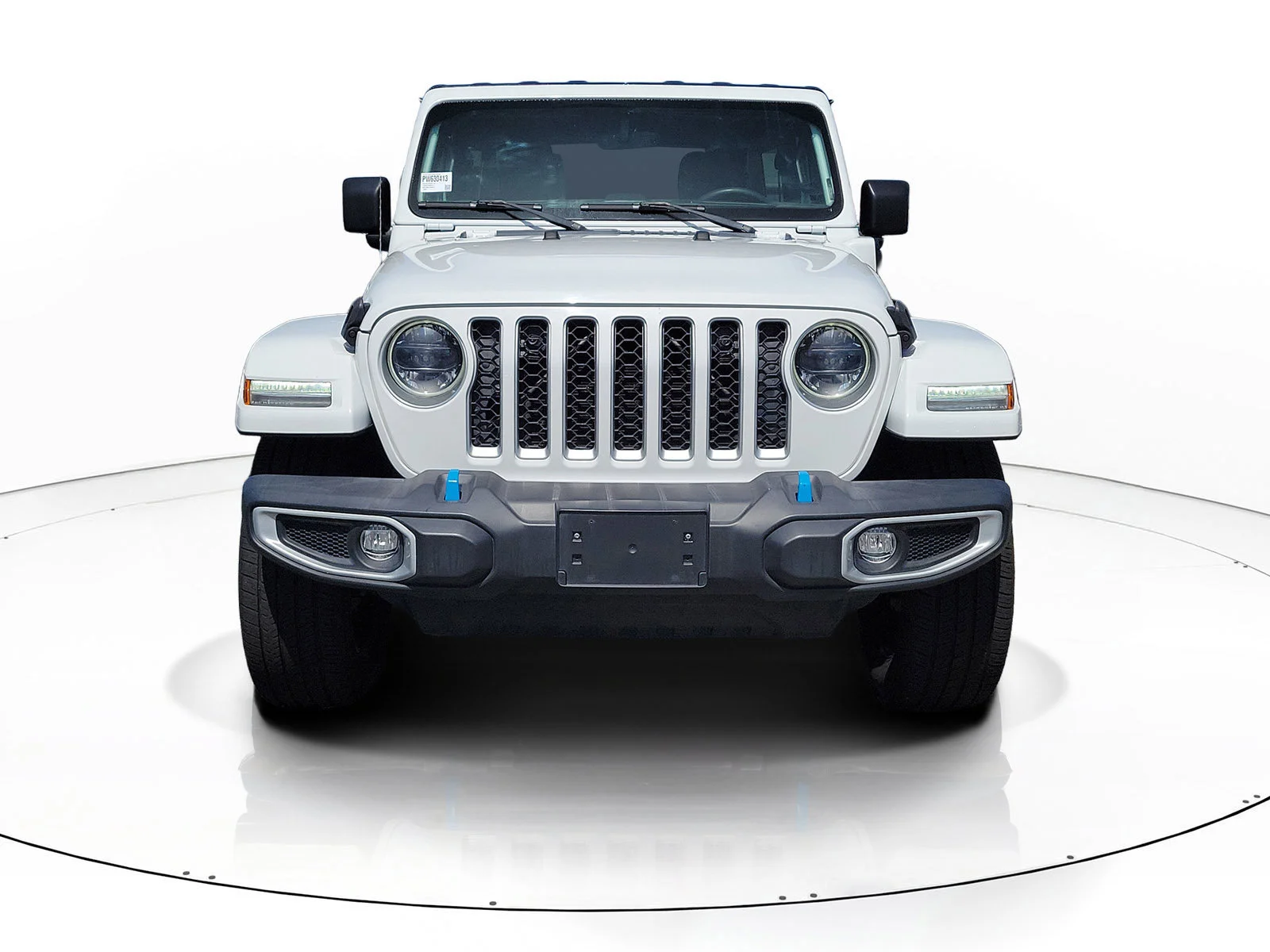 Used 2023 Bright White Clearcoat Jeep Sahara image 2