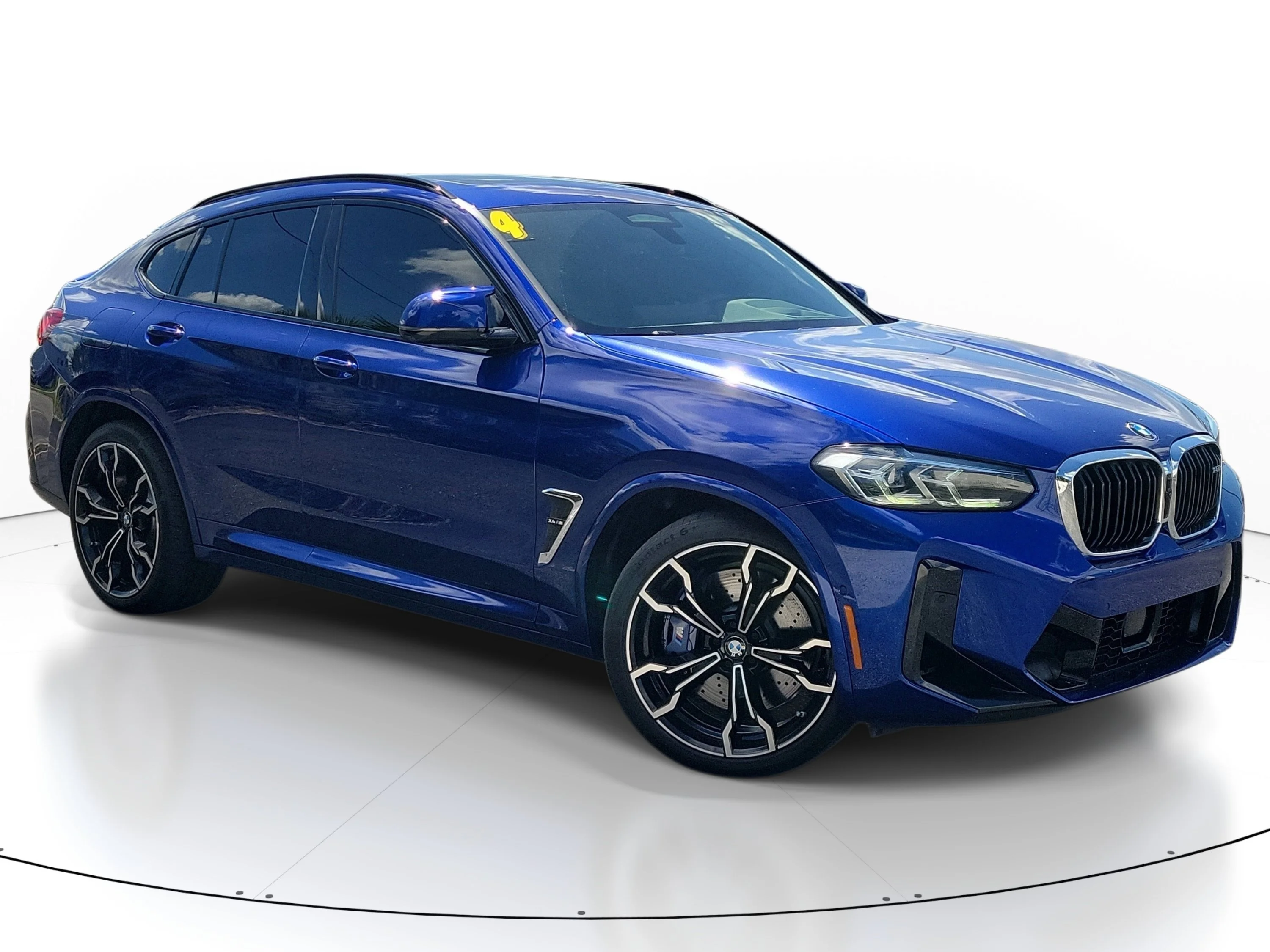 Used 2024 Marina Bay Blue Metallic BMW Sports Activity Coupe image 1