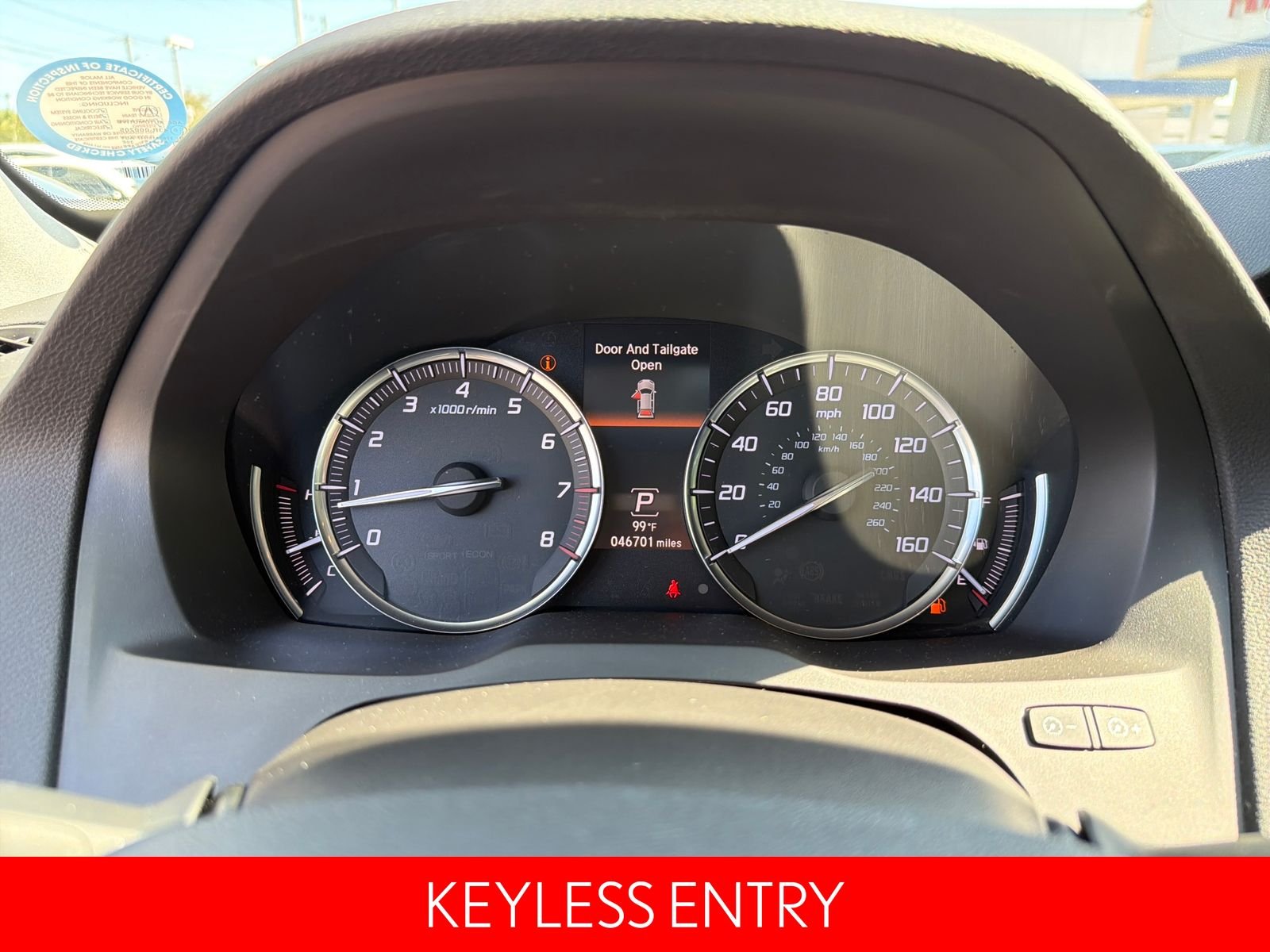 Used 2020 Black Acura Technology image 14