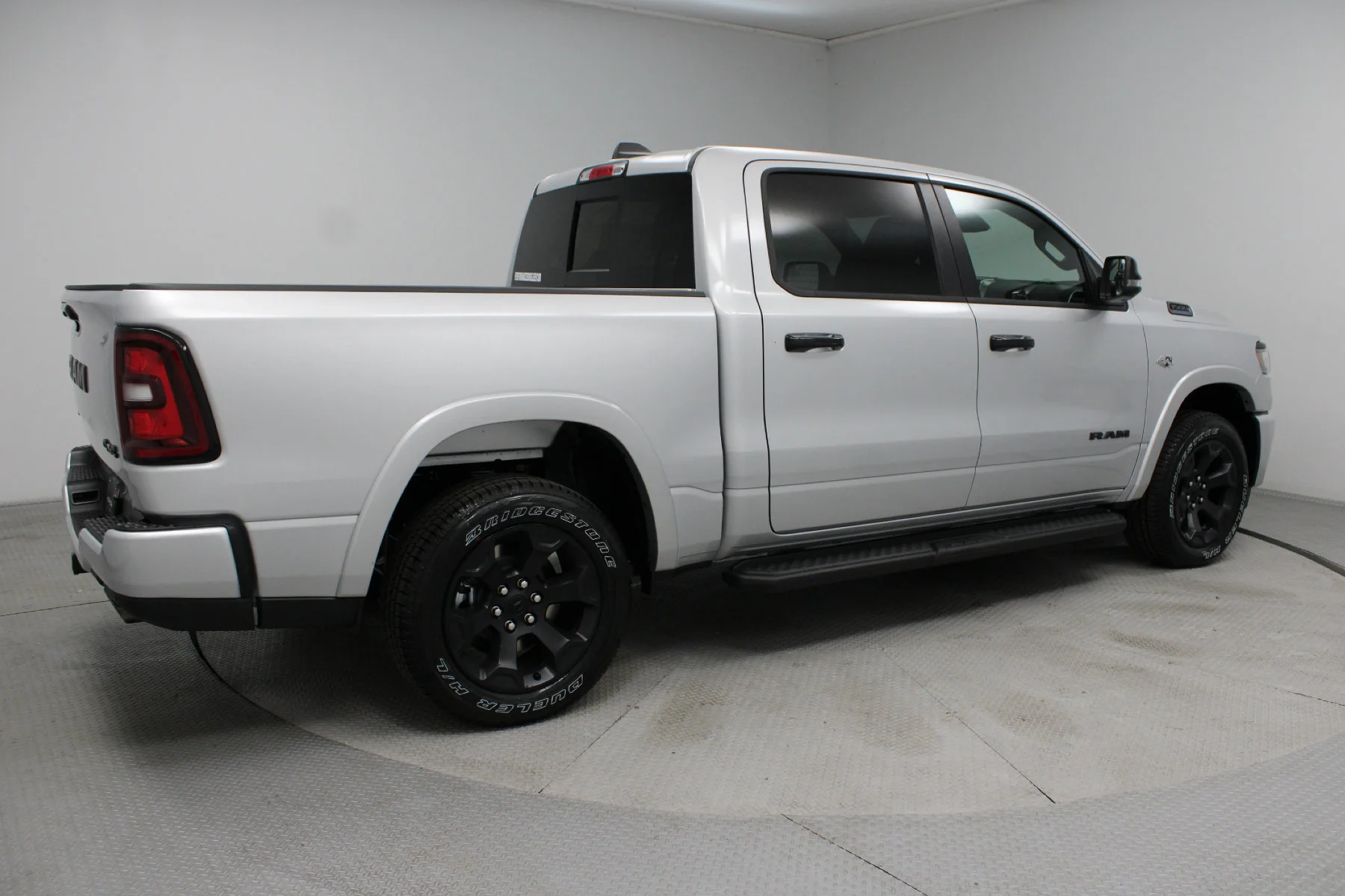 New 2026 Silver Zynith Exterior Paint RAM Big Horn 4x4 Crew Cab 5