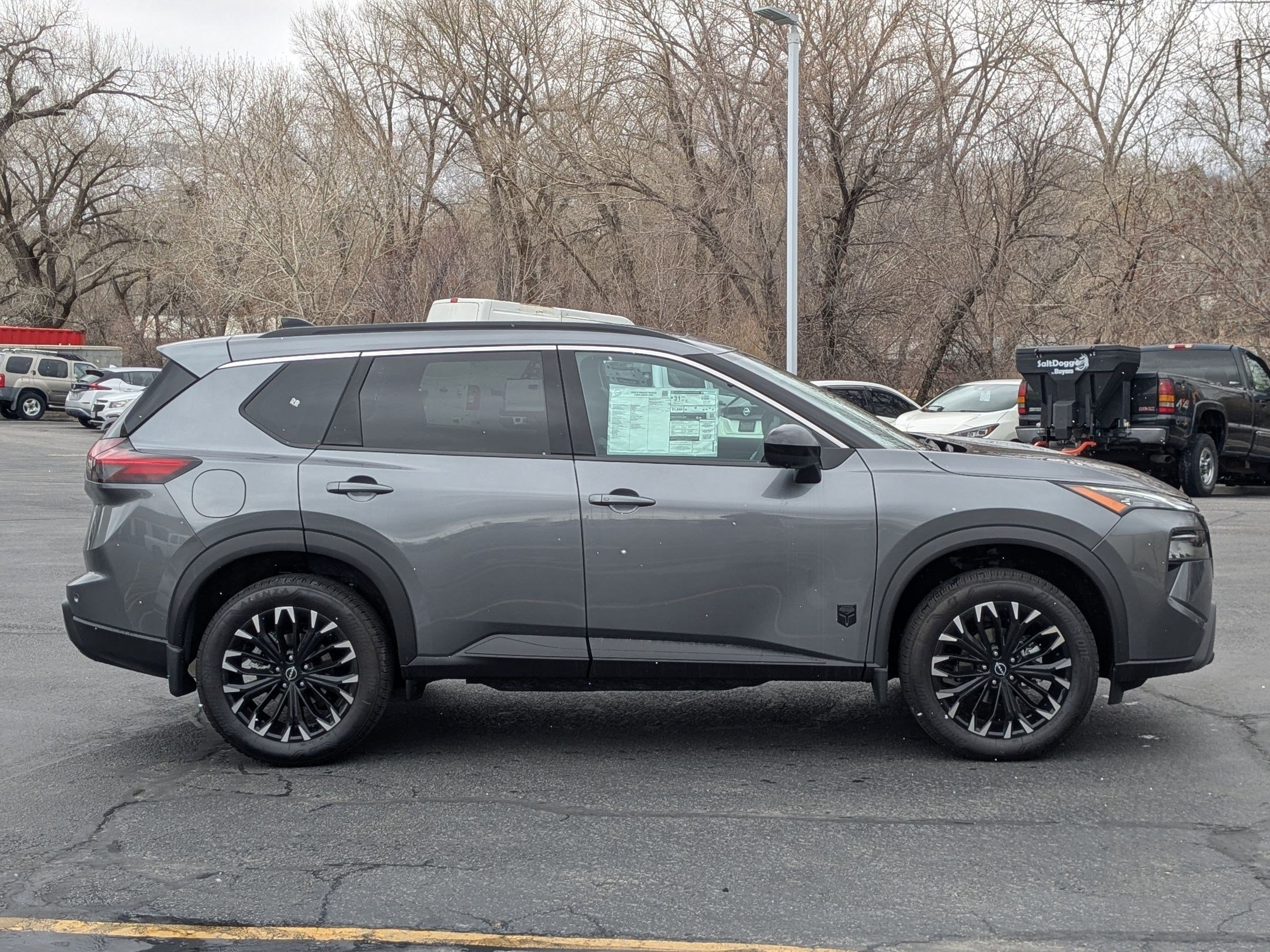 New 2026 Gun Metallic Nissan Dark Armor image 2