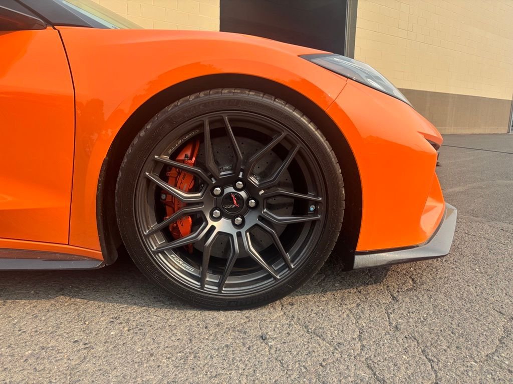 Used 2023 Orange Chevrolet Z06 image 2