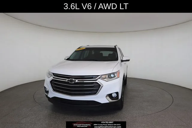 Used 2021 White Chevrolet 3LT W/Leather image 32