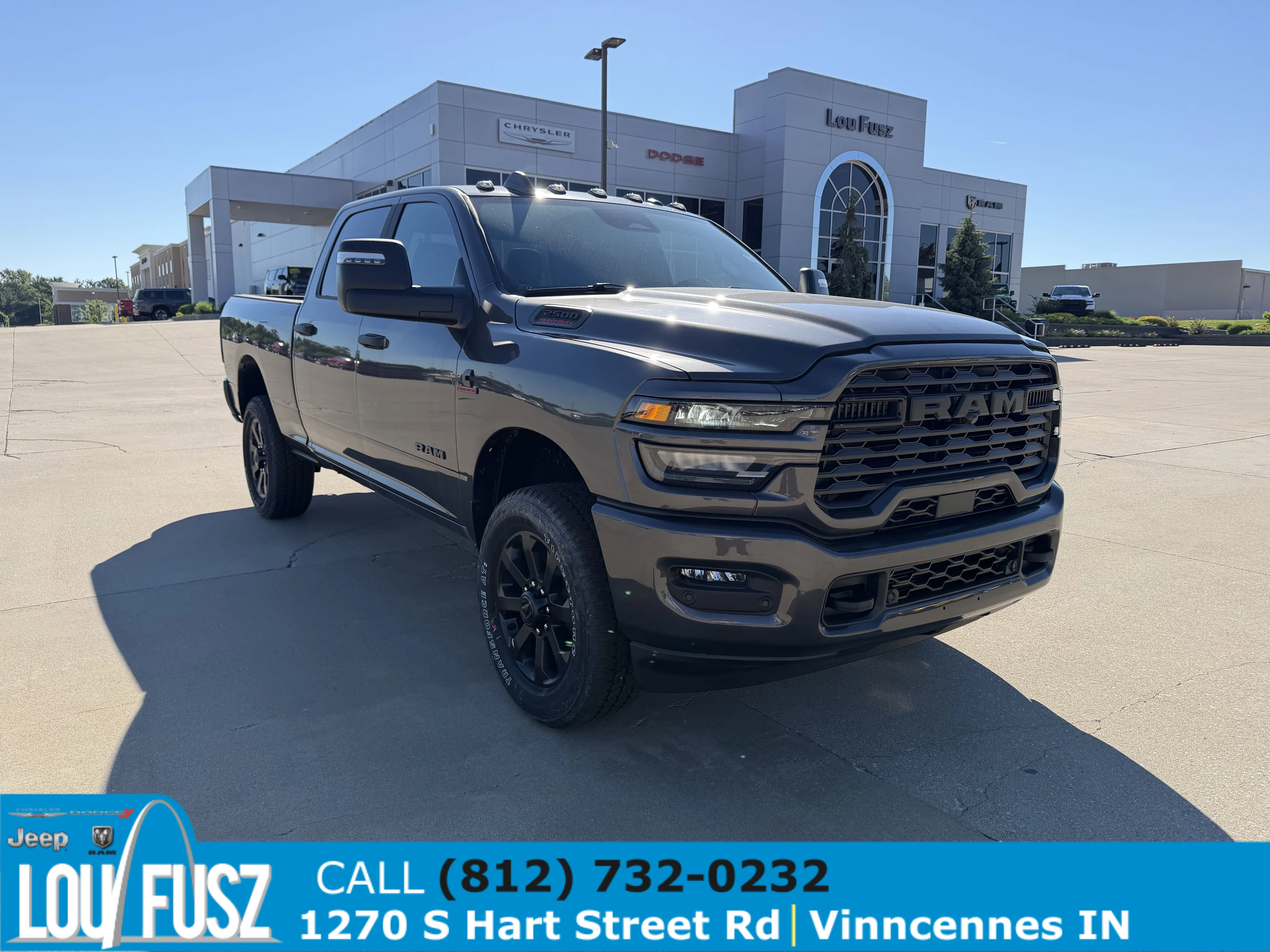 New 2026 Granite Crystal Metallic Clear-Coat Exterior Paint RAM Big Horn image 1