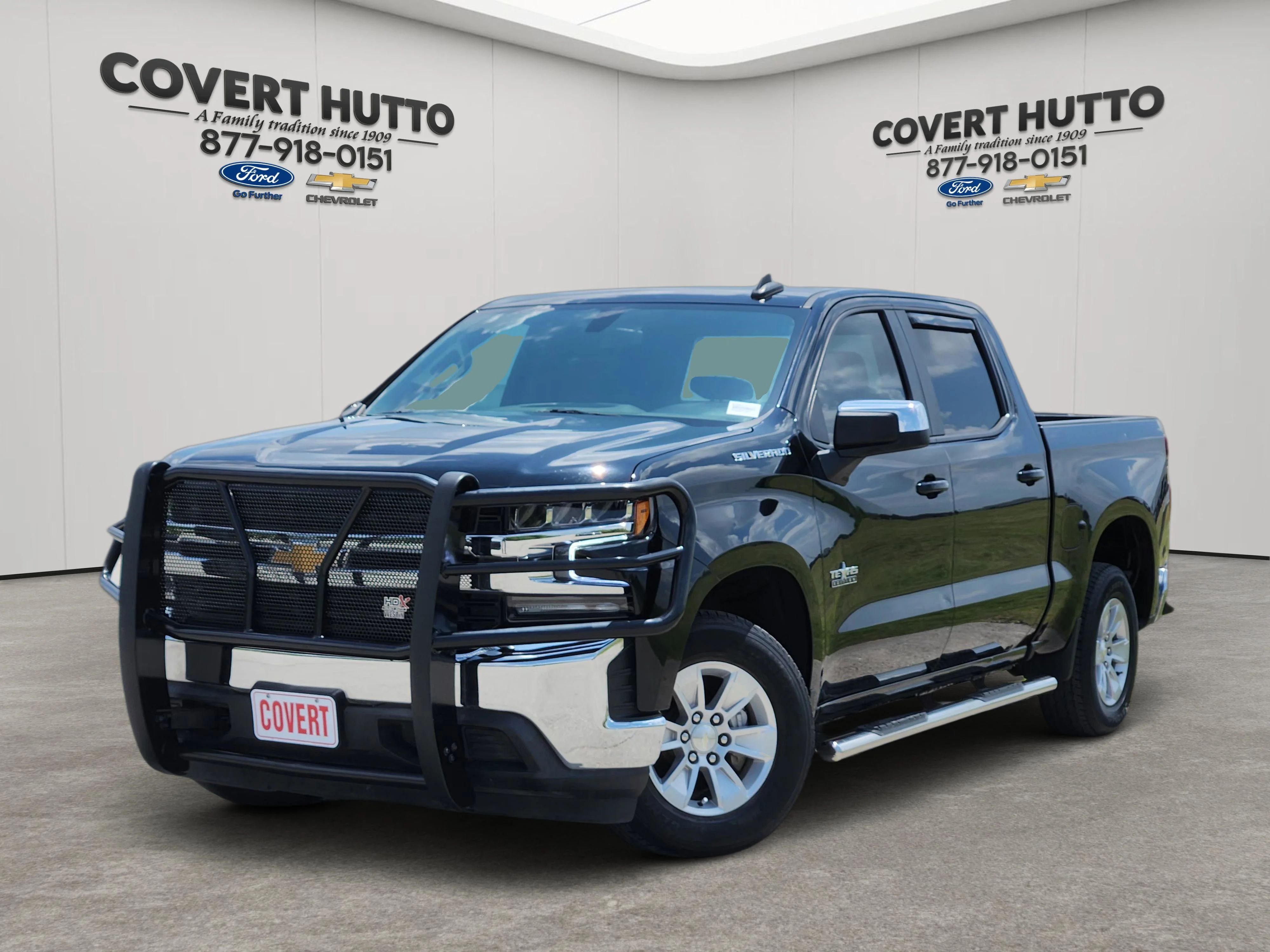 Used 2021 Black Chevrolet LT Texas Edition image 1