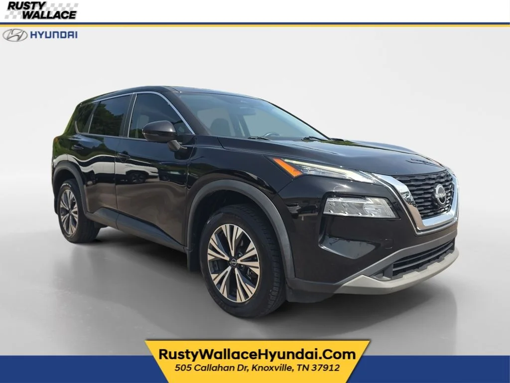 Used 2022 Super Black Nissan SV image 1