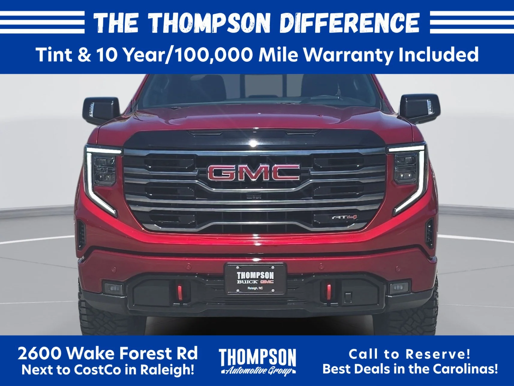 New 2026 Volcanic Red Tintcoat GMC AT4 image 8